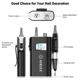 E8 Rechargeable Nail Drill 30000 RPM