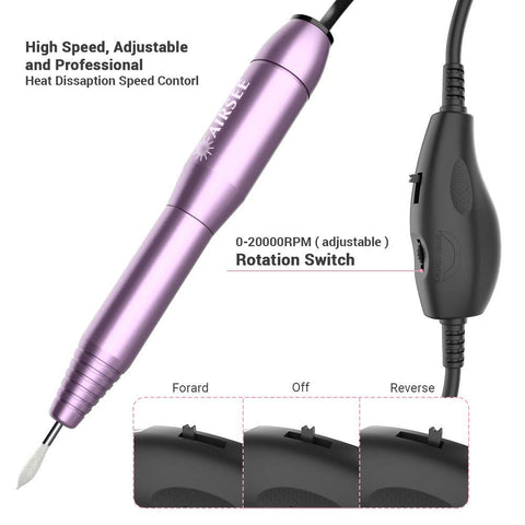 N24 Portable Nail Drill 20000 RPM