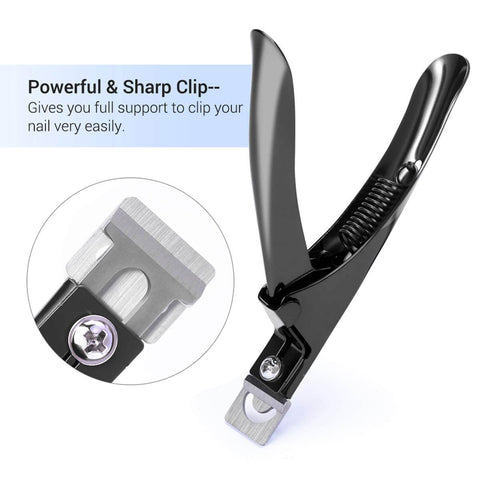 Acrylic Nail Clipper (Black)