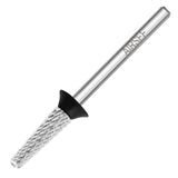 Silver Round Top Taper Nail Drill Bit F-XC