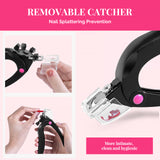 Rotary Measurer Acrylic Nail Clippers