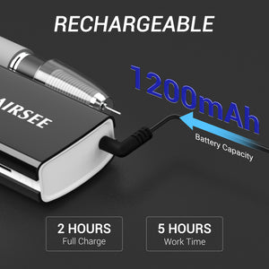 E6 Rechargeable Nail Drill 30000 RPM