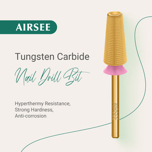 Gold TiN 5 in 1 Nail Drill Bit 2XF-3XC