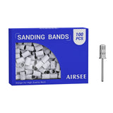 100pcs Nail Sanding Bands #180