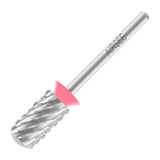 Silver Round Top Barrel Nail Drill Bit XF-4XC