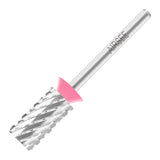 Silver Flat Top Barrel Nail Drill Bit XF-4XC