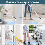 AIRSEE 10PCS Brush Heads for Long-Handle Electric Spin Scrubber