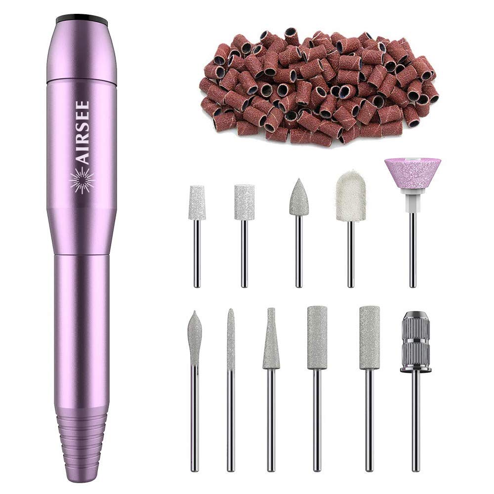 N24 Portable Nail Drill 20000 RPM Purple