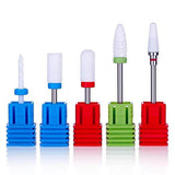 NS0105 Ceramic Nail Drill Bits Set 5Pcs