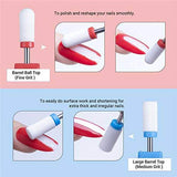 Ceramic Nail Drill Bits Set 5Pcs