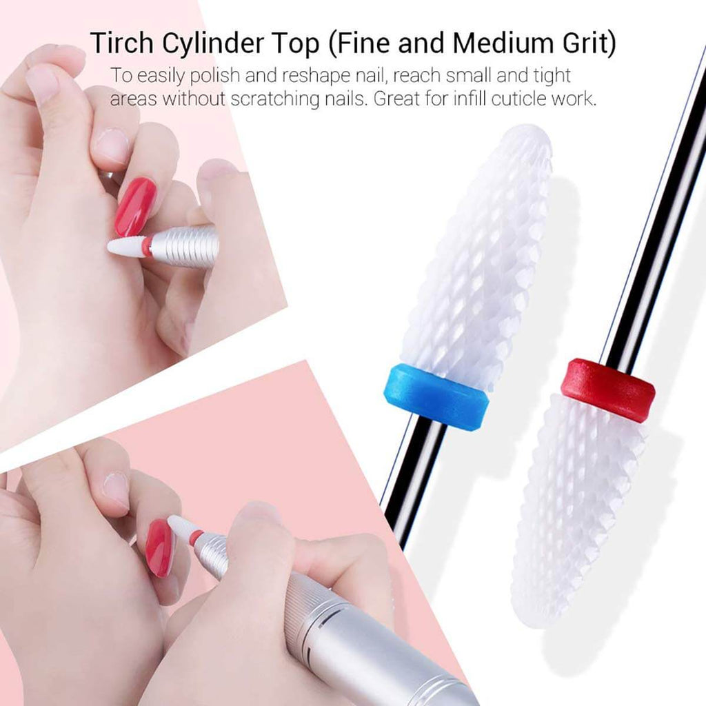 Nail Drill Bits Set 7Pcs