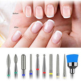 Diamond Nail Drill Bits Set 10Pcs 