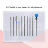 Diamond Nail Drill Bits Set 10Pcs 
